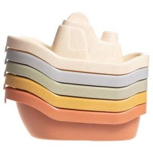 Floating Boats Bath Toys for Babies & Toddlers, Bath Toy Set for Kids, Mold-Free Water Table Toys, Fun & Educational Bath Toys for Kids