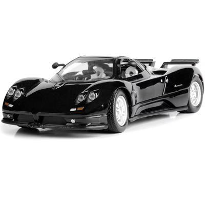 Pagani Zonda C12 Black 1/24 Diecast Car Model