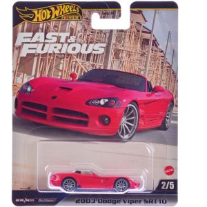 "Fast & Furious" 2024 5 piece Set J Diecast Model Cars