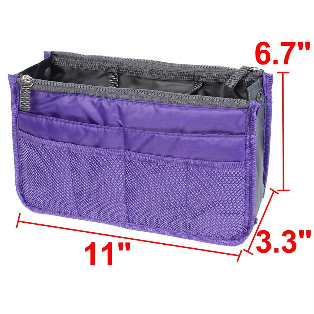 Portable Cosmetic Makeup Storage Handbag - Image 11