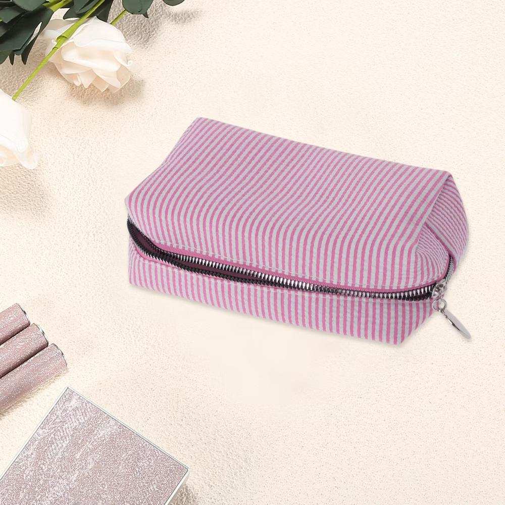 Striped Pattern Makeup Bag for Travel 1 Pc - Image 45