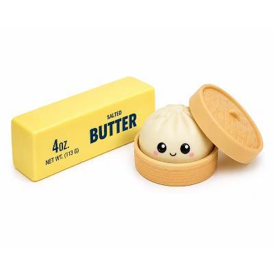Link Butter & Mystery Dumpling Squishy Combo Toy Set Anxiety & Stress Relief - Makes a Great Gift - Image 2