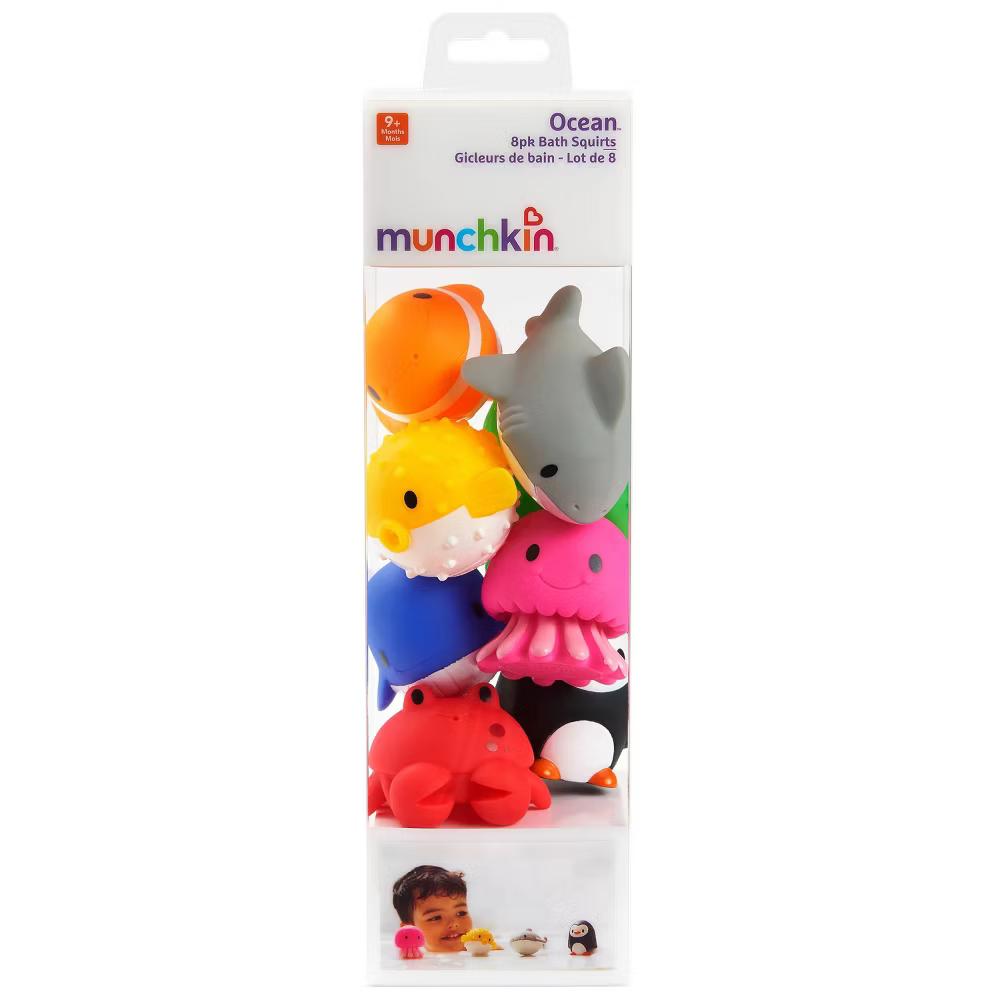Ocean Squirts Bath Toy 8pk - Image 3