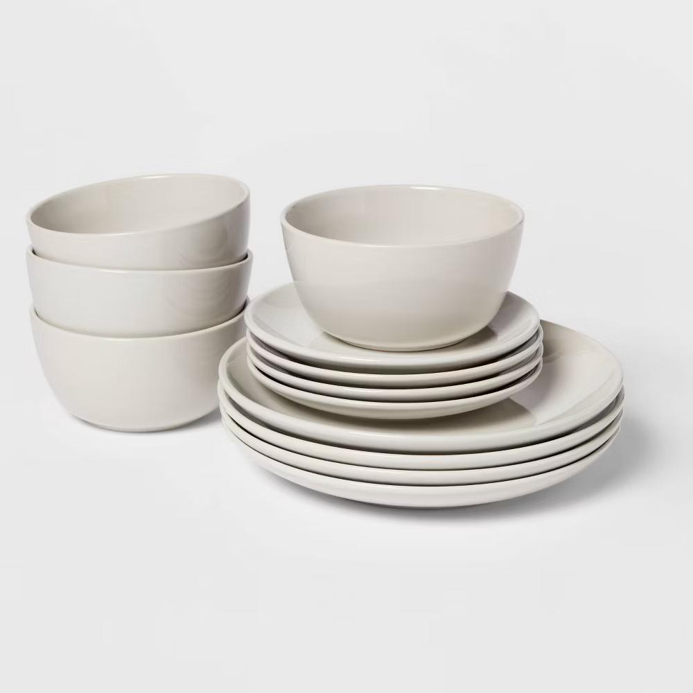 12pc Stoneware Avesta Dinnerware Set - Image 5