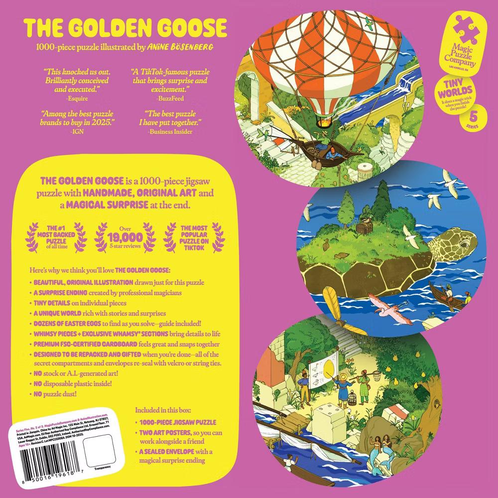 Magic Puzzle Company The Golden Goose Jigsaw Puzzle - 1000pc - Image 2