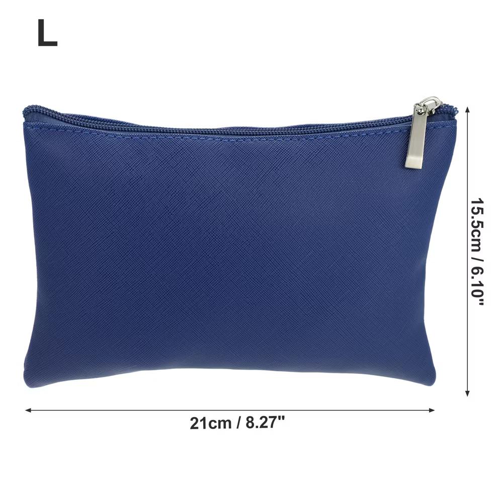 PU Leather Travel Portable Makeup Bag 1 Pc - Image 13