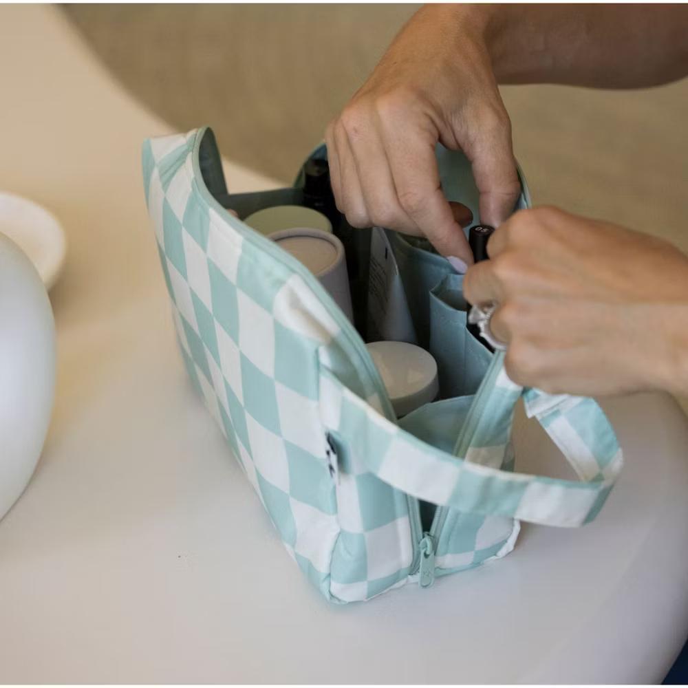 Waterproof Makeup Bag – Portable Travel Cosmetic Organizer with Handle and Secure Zipper - Image 48