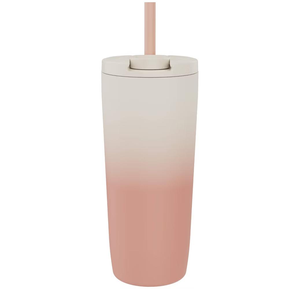 20 fl oz Stainless Steel Straw Tumbler - Image 6