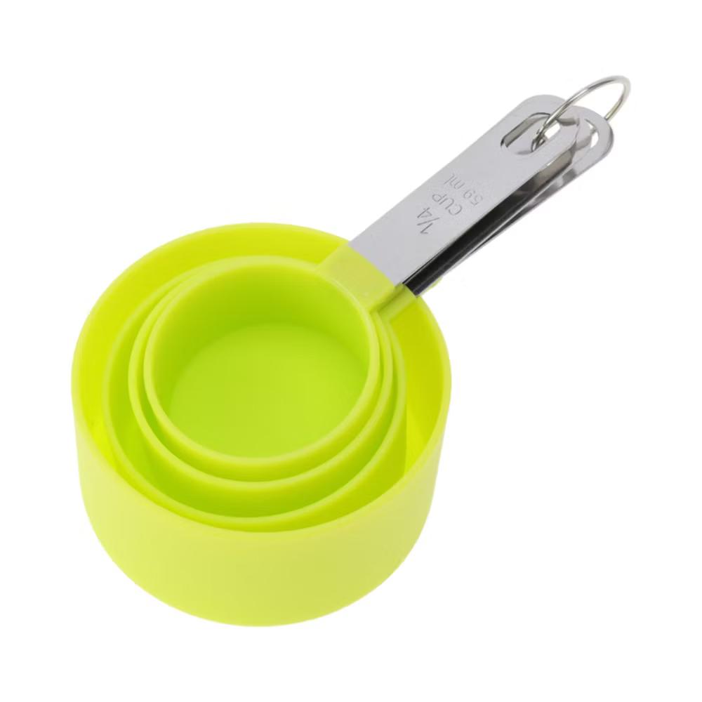 Measuring Cups 4-Piece Measuring Cup Set Dishwasher Safe Stainless Steel PP 1 Set - Image 10