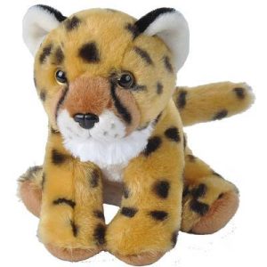 Cuddlekins Eco Mini Cheetah Cub, Stuffed Animal, 8 Inches, Plush Toy, Fill is Spun Recycled Water Bottles, Eco Friendly