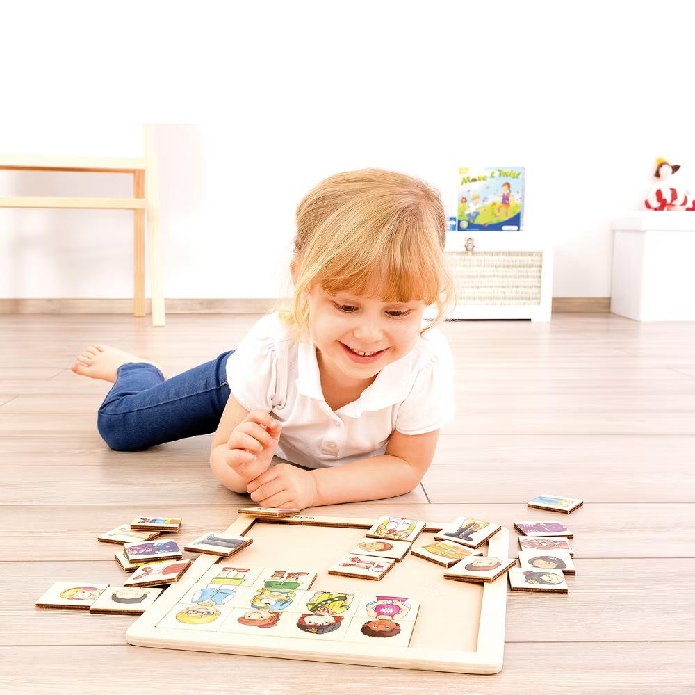 Beleduc - Match & Mix "Kids" Puzzle - Image 7