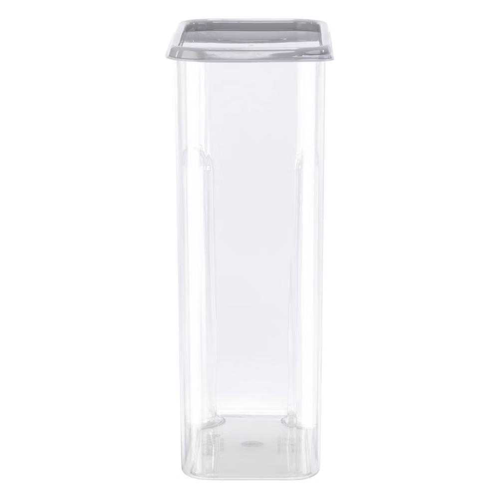 4.5qt 2pc Cereal + Lid Food Storage Containers Gray - Image 6