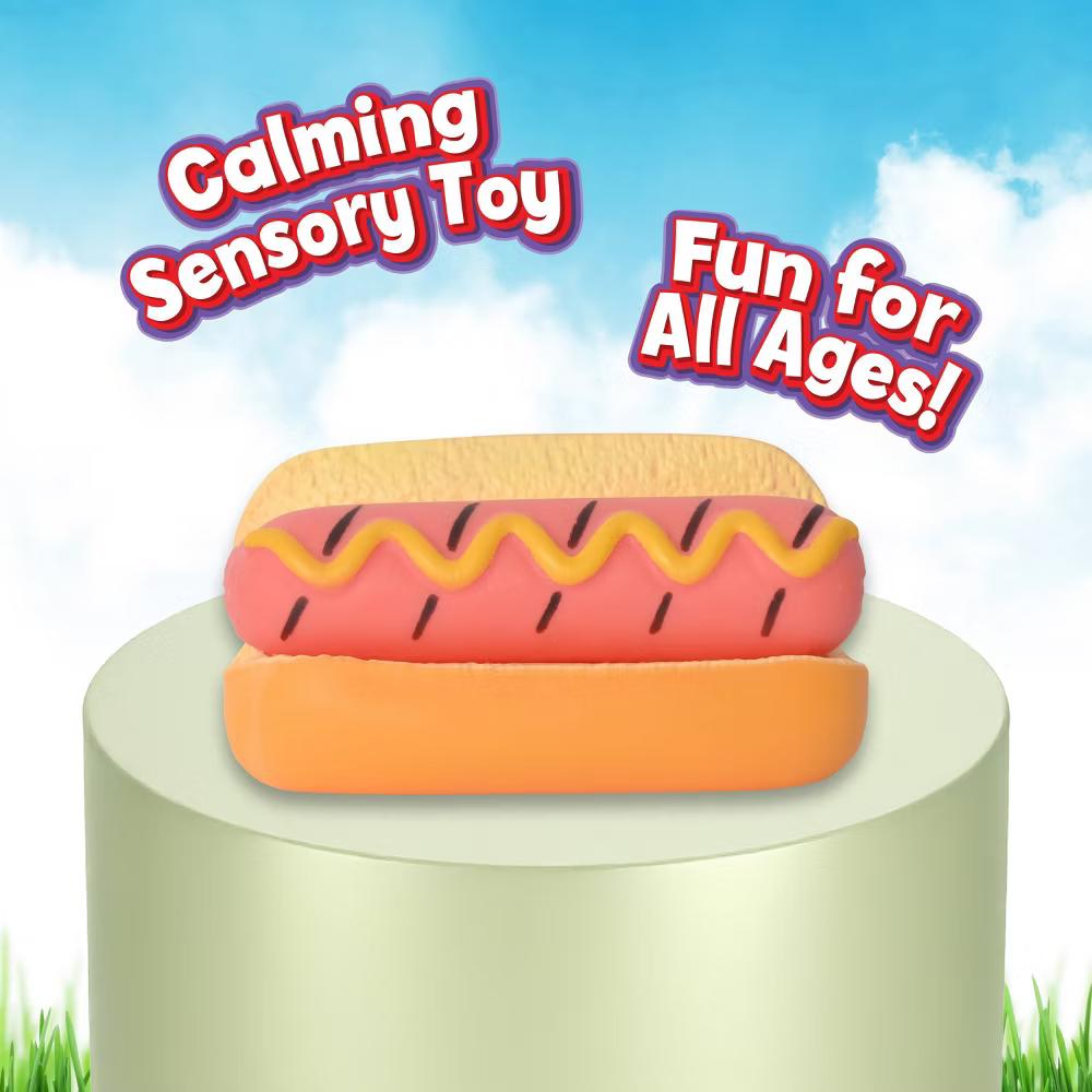 Squeeezy Hot Dog Fidget Toy - Image 2