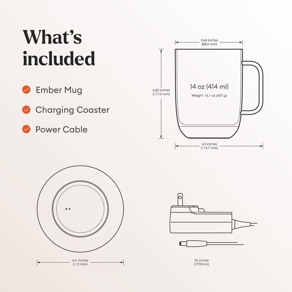 Ember Mug² Temperature Control Smart Mug 14oz - Image 3