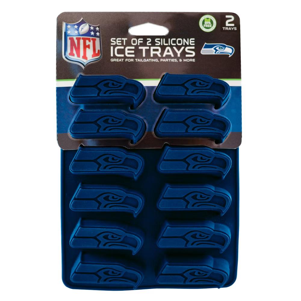 FanPans 2-Pack Team Ice Cube Trays - NFL Seattle Seahawks - Image 3