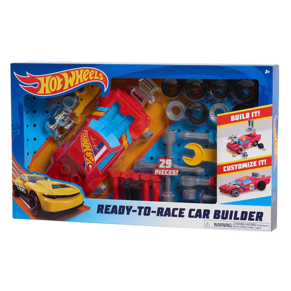 Ready to Race Car Builder: Creative Thinking Toy for Kids, 29 Pieces, Non-Powered ABS Toy Vehicles - Image 2