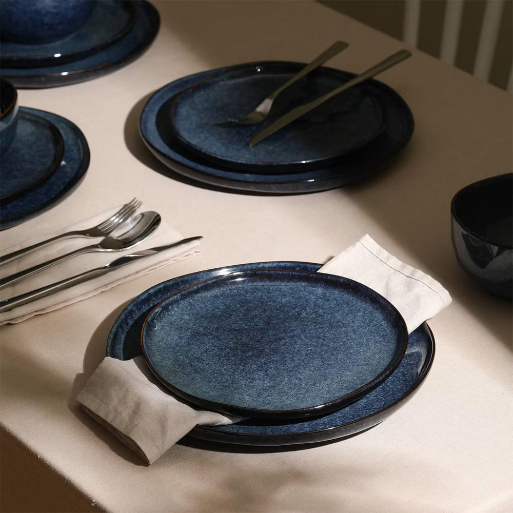 24pc Mirella Stoneware Dinnerware Set - Image 3