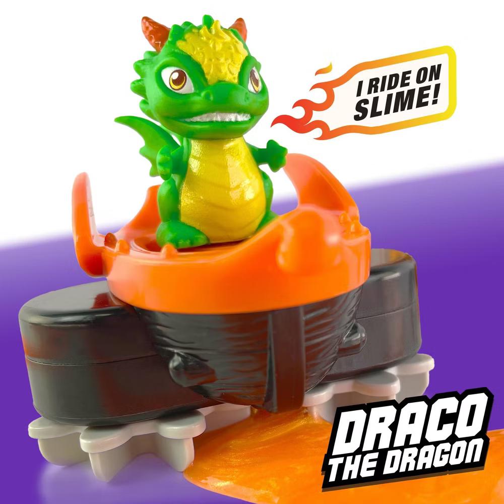 ArtSkills Slime Riders - Slime Toy Race Track Builder with Motorized Rechargeable Car - Draco The Dragon - Image 8