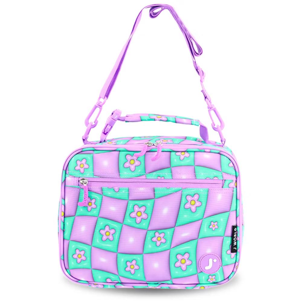 J World Cody Kids Insulated Lunch Bag with Shoulder Strap and Clip Handle - Image 24