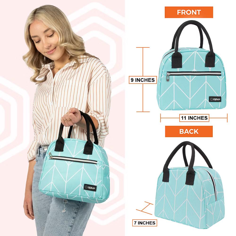 Insulated Lunch Box Women, Cooler Bag Tote Girls Kids Teen Adult, Soft Reusable Thermal Meal Prep Purse - Image 68