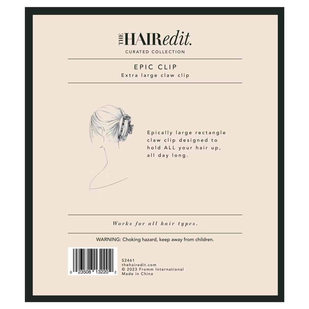 The Hair Edit Epic Clip: Fashion Accessory, For All Hair Types, Includes 1 Piece - Image 2