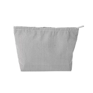Seersucker Stripes Makeup Bag 1 Pc