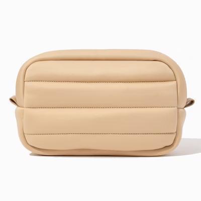 Puffer Cosmetic Pouch - Sand - Image 5