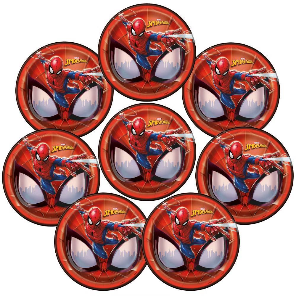 9" 8ct Party Dinner Paper Plates