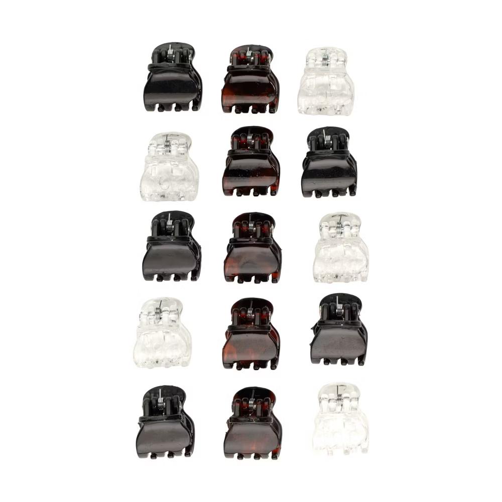 Micro Clips - Brown/Black/Clear - 15ct - Image 4