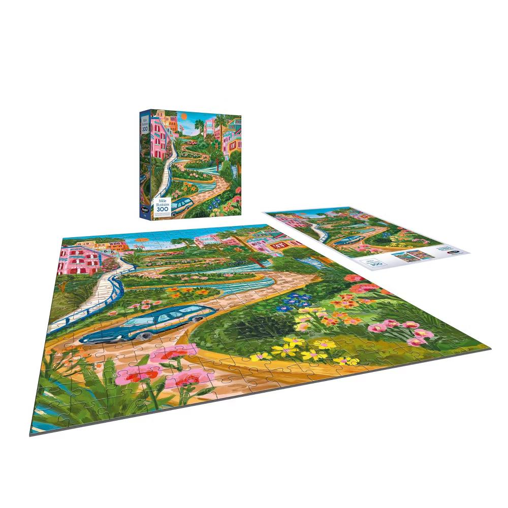 Millie Illustrates 300pc Jigsaw Puzzle - Lombard St San Francisco - Image 6