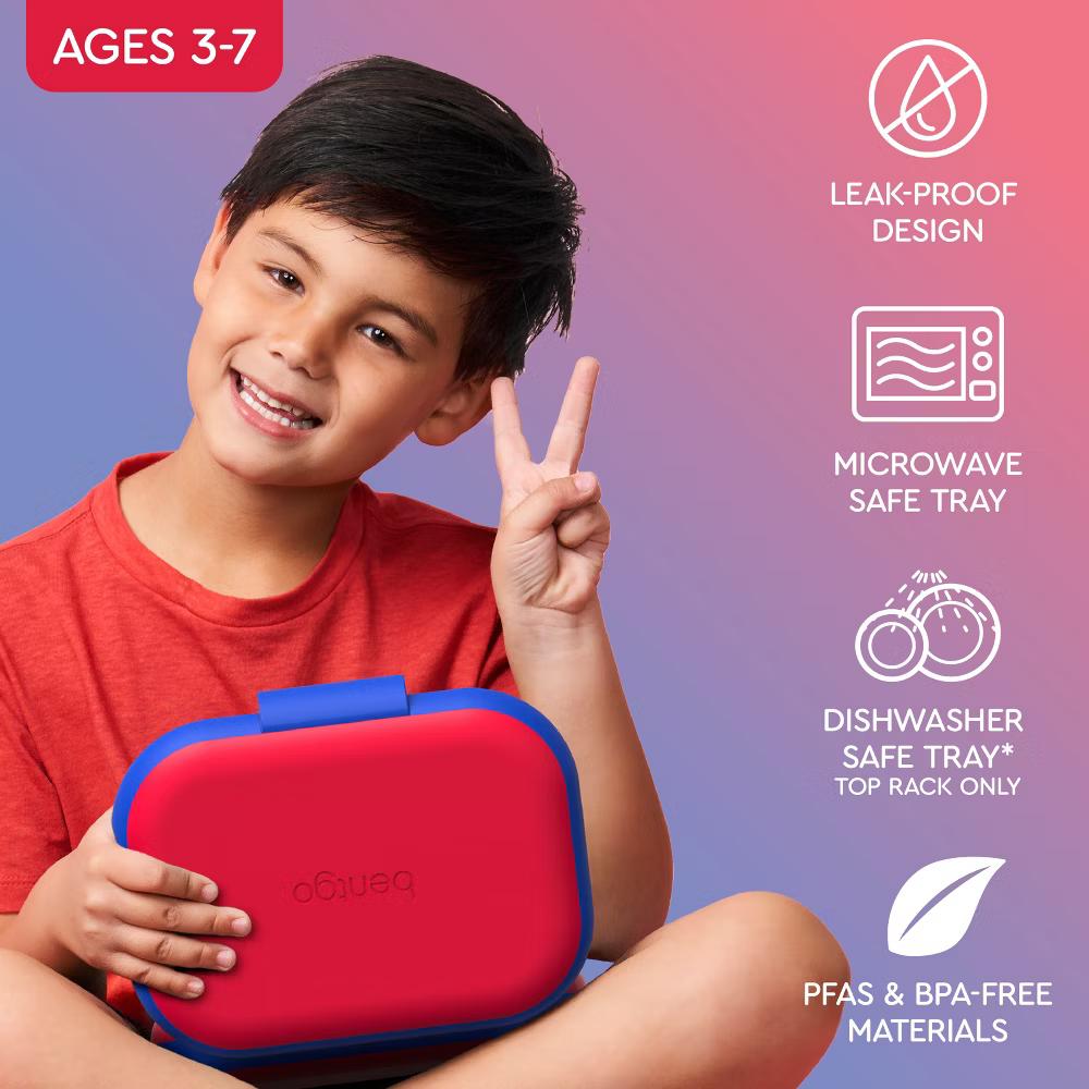 Kids' Chill Lunch Box, Bento-Style Solution, 4 Compartments & Removable Ice Pack - Image 13