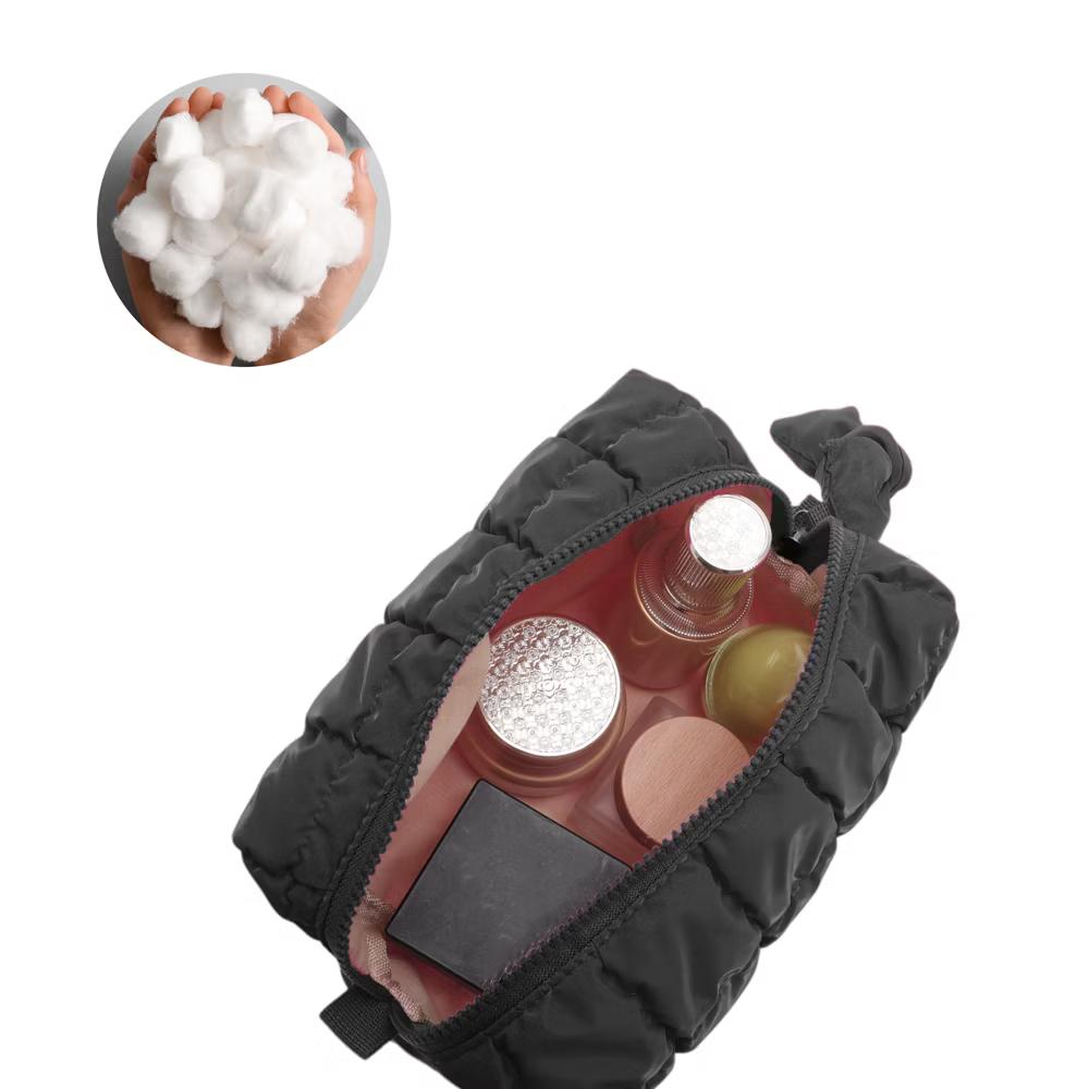 Quilted Makeup Bag 1 Pc - Image 7