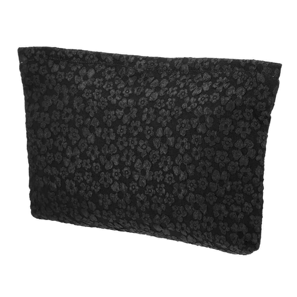 Portable Travel Floral Canvas Zipper-Closure Makeup Bag 1 Pc - Image 9