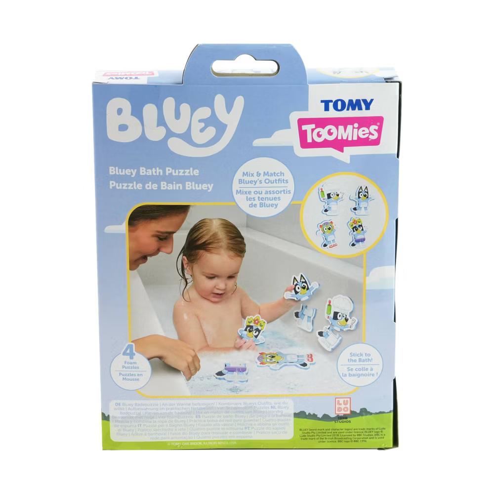 Tomy Toomies Bath Puzzle with Net Storage Bag - 8pc: BPA-Free, Foam Material, Fine Motor Skills Educational Focus - Image 3