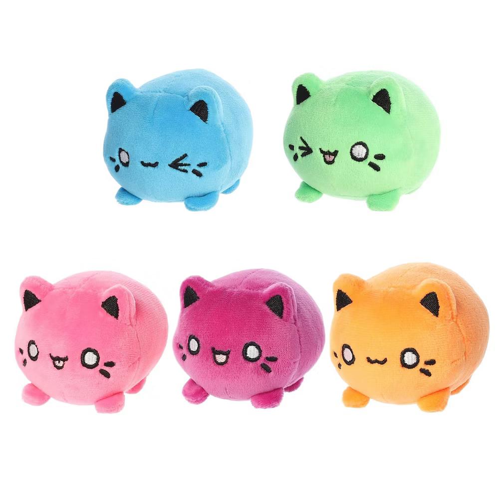 Mini Meowchi Surprise Plush Tasty Peach Enchanting Stuffed Animal Multicolor 3.5" - Image 5