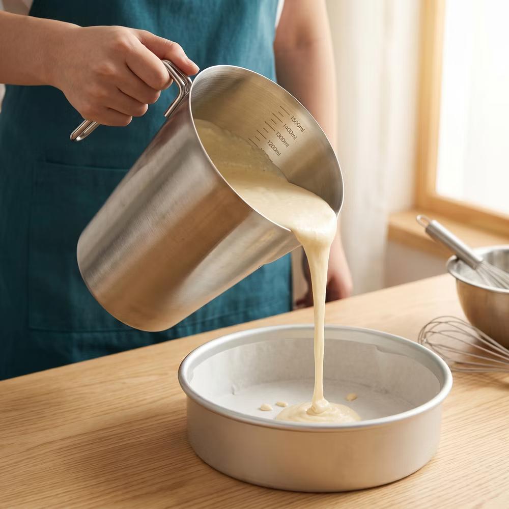 Measuring Cup, Liquid Stainless Steel Measuring Cup for Kitchen Use, Ideal for Measuring Ingredients Precisely - Image 14