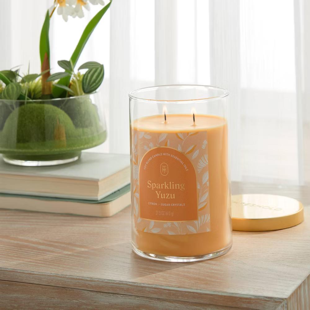2-Wick Lidded Glass Jar Candle Bali Sunrise - Image 79