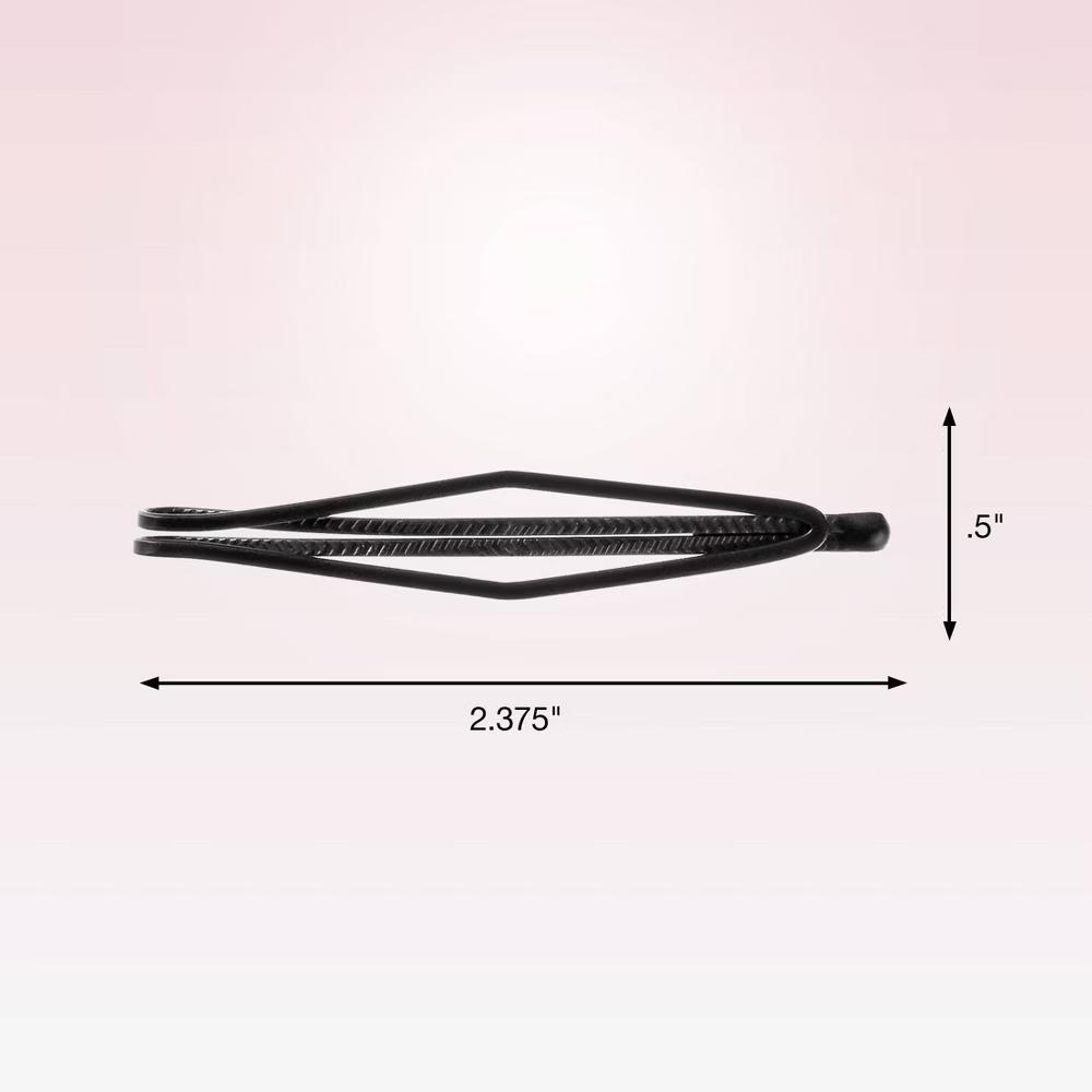 No-Slip Grip Diamond Shaped Bobby Pins - Image 2