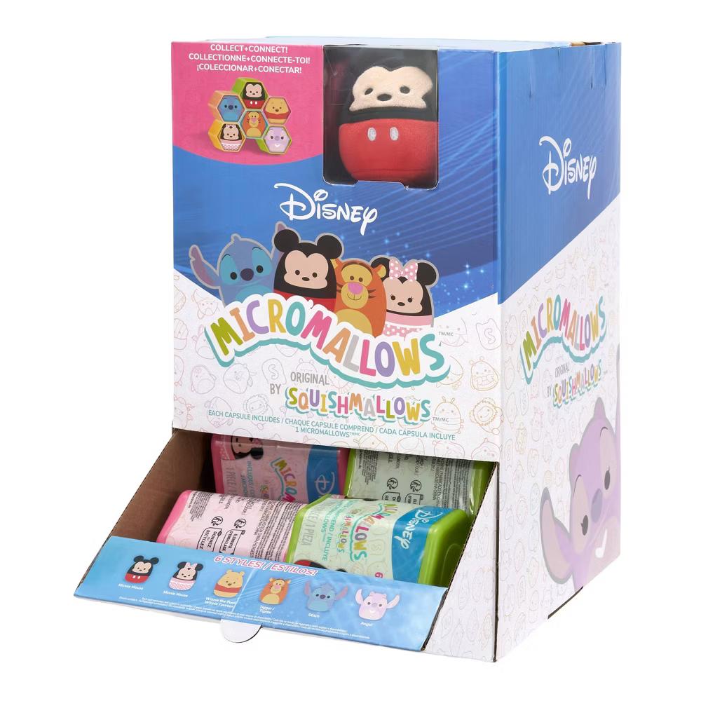Micromallows 3" Wave 2 Mickey Minnie Pooh Tigger Stitch Angel Mini Plush Surprise Capsule - Image 22