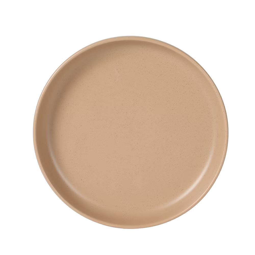 Leeds Court Plates and Bowls Sets, 16-Piece Stoneware Dinnerware Sets, Round Speckle Reactive Glaze Dish Set, Service for 4 - Image 4