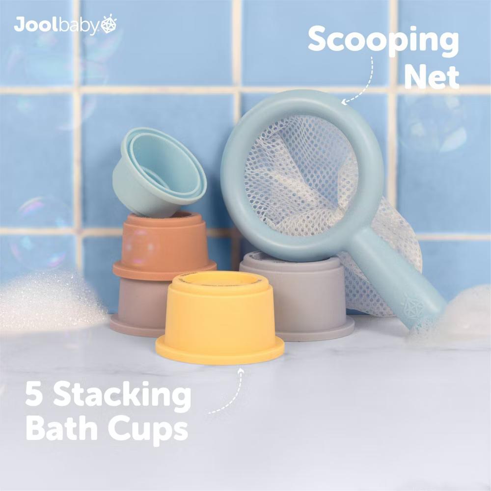 Jool Baby Bathtime Adventure Bath Toy Gift Set - 15pc: Animals, Sensory Development, Fine Motor Skills - Image 3