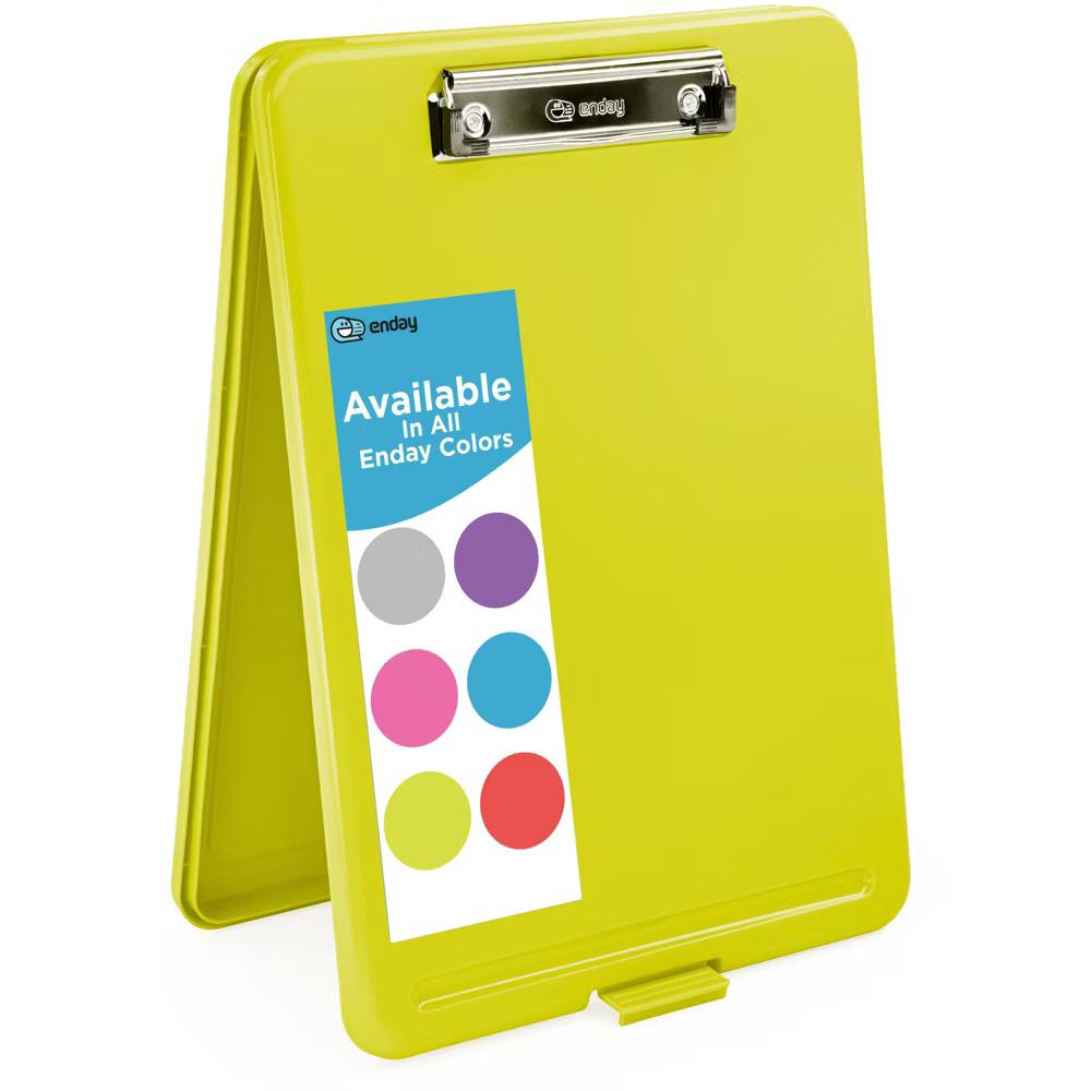 Clipboard with Storage, Letter Size Storage Clipboard with Compartments Case for Nurse Teachers Plastic Translucent Holds 100 Sheets - Image 23