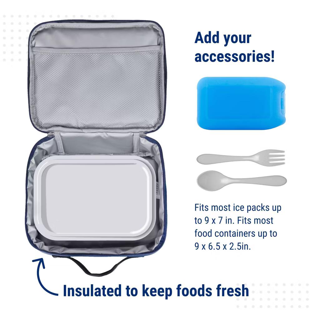 Wildkin MLB Major League Baseball Insulated Lunch Box – Durable and Reusable for School & Travel - Image 18