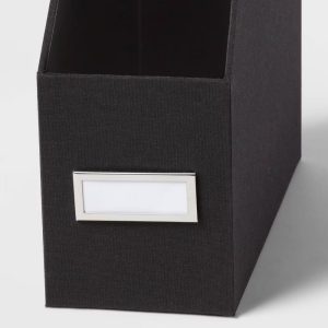 Canvas Magazine File Holder and Organizer