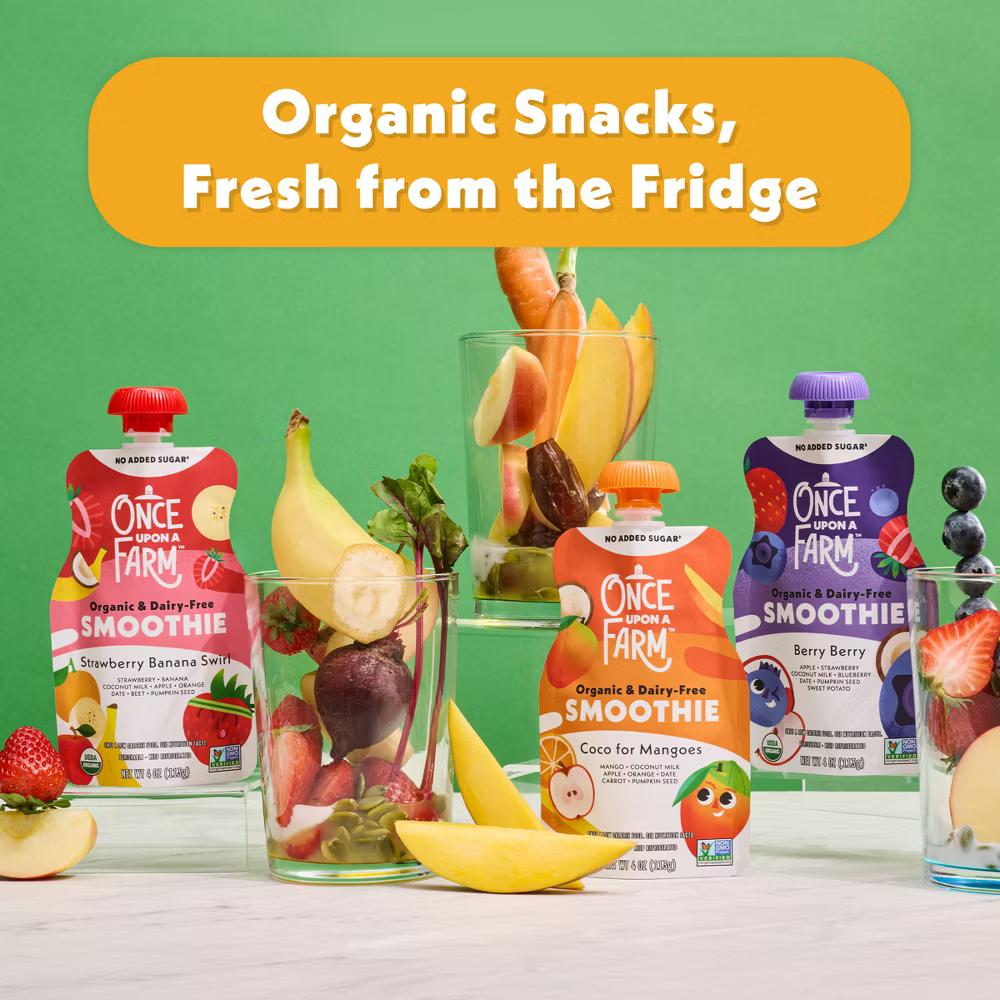 Peach Sunrise Dairy Free Smoothie - 4oz - Image 8