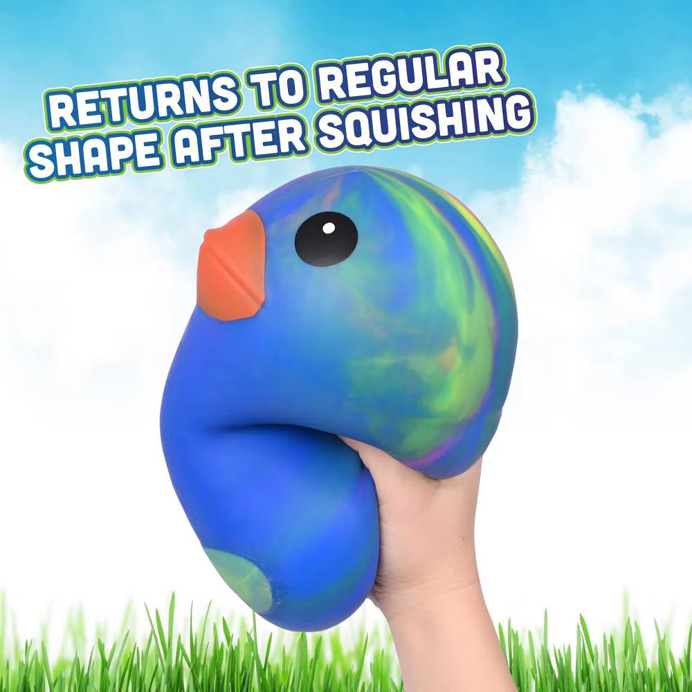 Jumbo Squeezy Ducks - Tie Dye Blue - Image 3