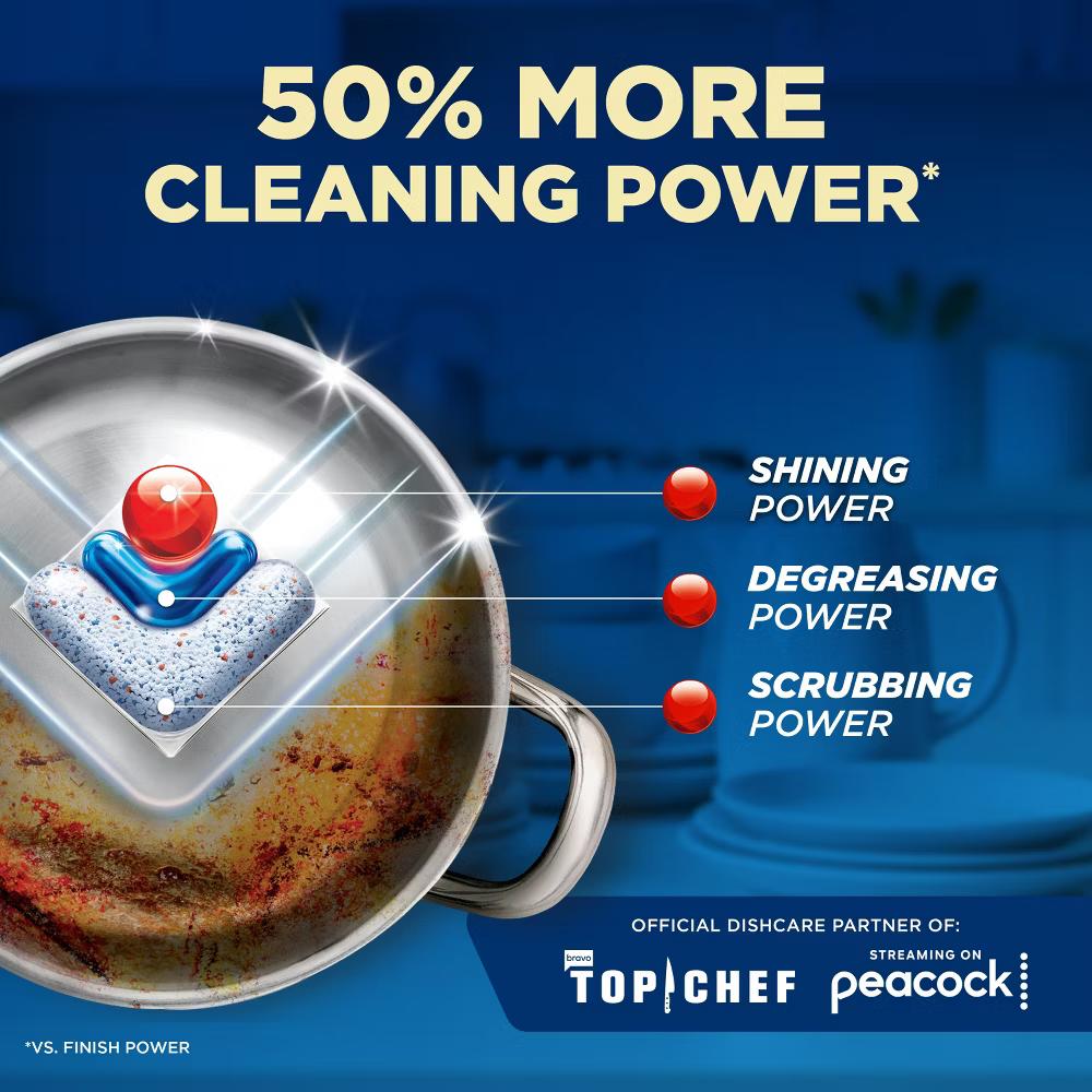 Finish Ultimate Quantum Dishwasher Detergent Pods - Image 35