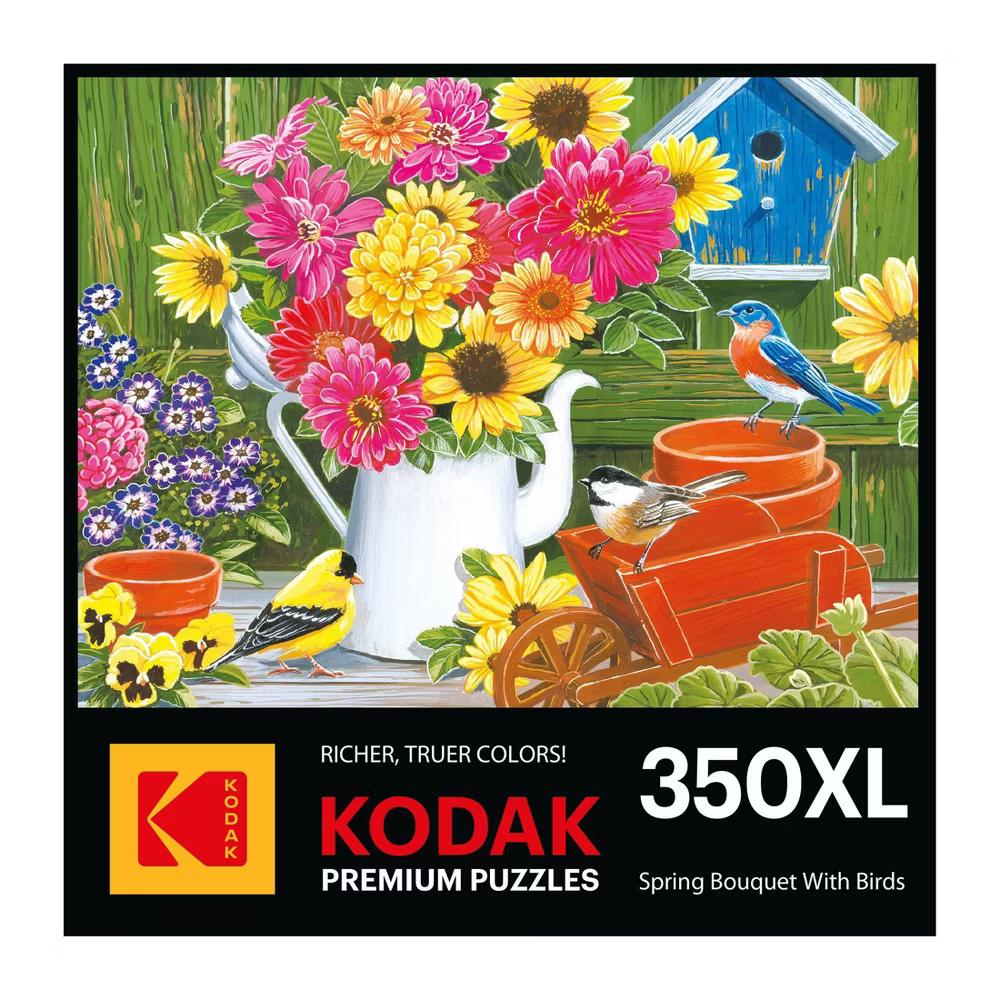 Kodak Premium Spring Bouquet Jigsaw Puzzle - 350pc - Image 5