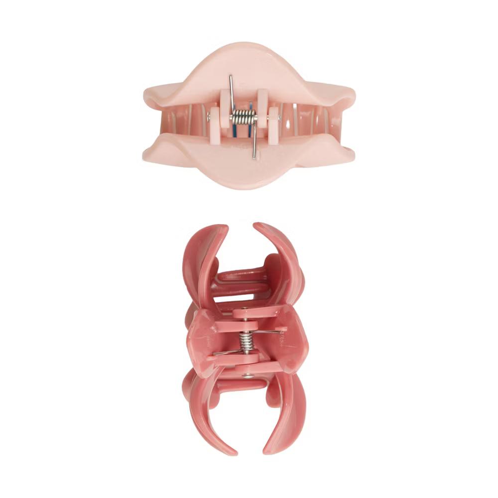 Medium Fashion Claw Clips - 2ct: Hair Styling, For All Hair Types, Acrylic Material - Image 4
