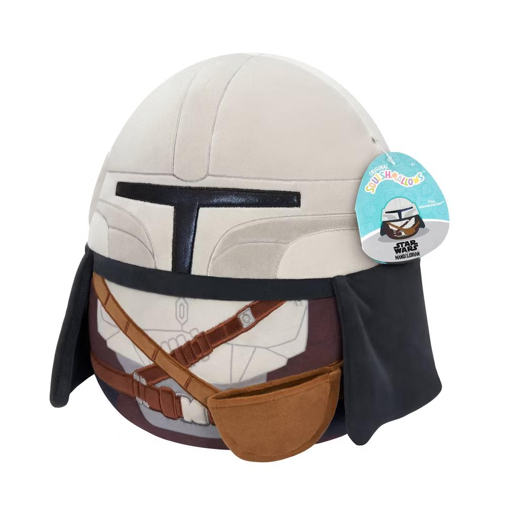 The Mandalorian 12" Mandalorian with 3.5" Grogu Medium Plush Toy - Image 22